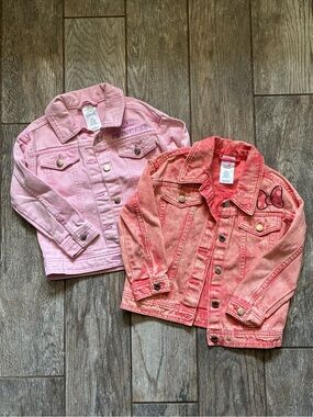 Disney Girls Denim Jacket Bundle Size 5